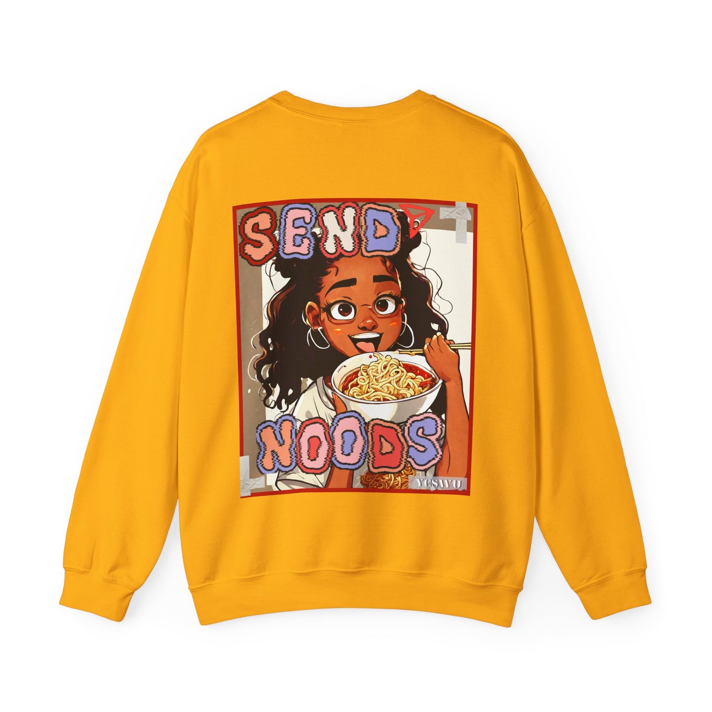 "Send Noods" Heavy Blend™ Crewneck Sweatshirt